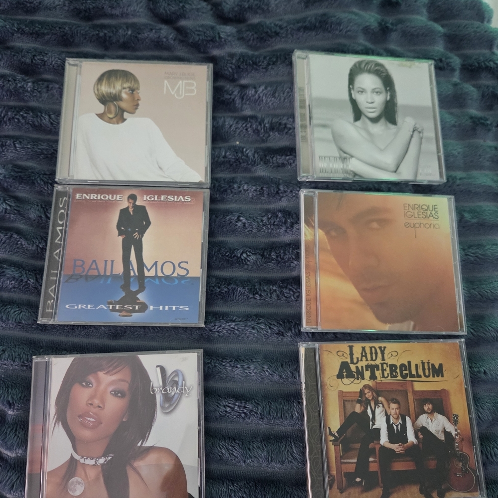 Music CD Collection with Various Artists